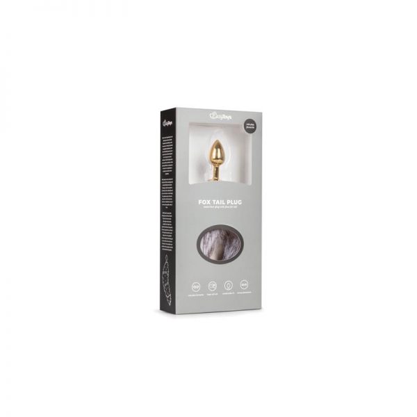 Plug con Cola de Zorro No. 5 - Gold marca EASYTOYS