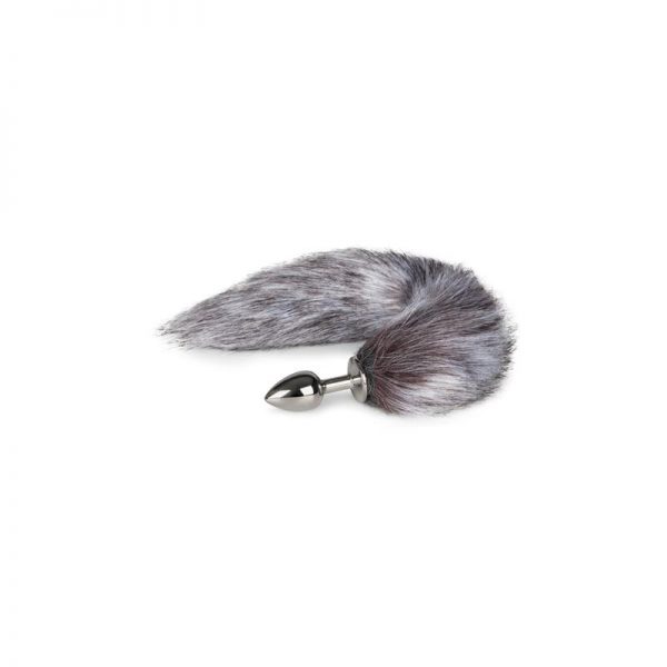 Plug con Cola Zorro  No. 5 - Plata de la marca EASYTOYS
