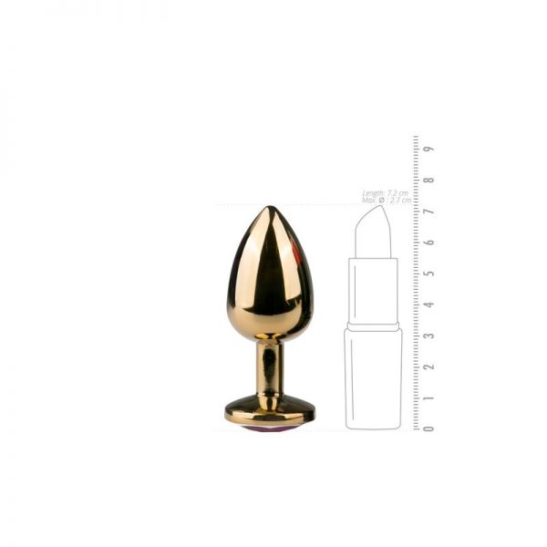 comprar Plug de Aluminio No. 1 - Oro en sex shop online