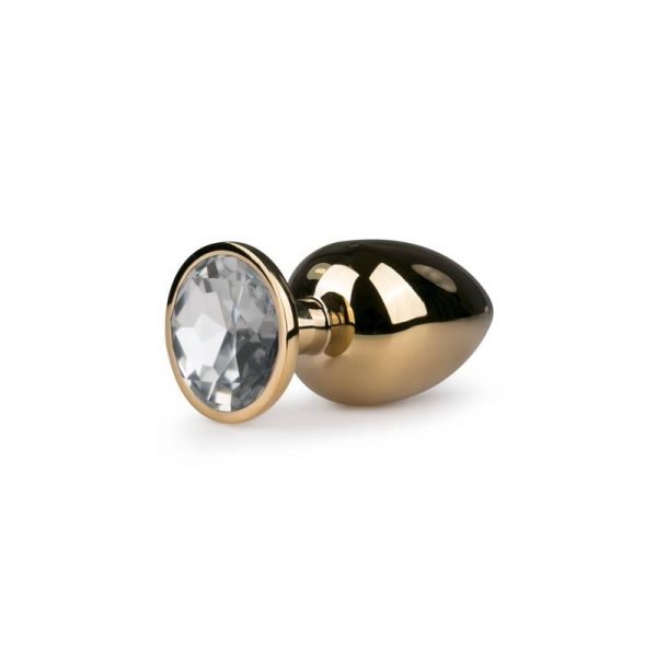 Plug con Cristal Transparente No. 6 Dorado de la marca EASYTOYS