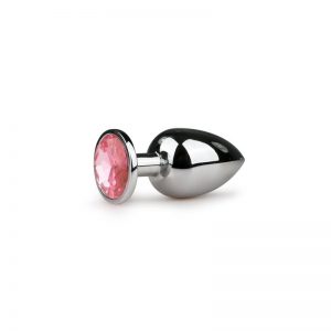 Plug Anal con Cristal Rosa No. 6 de la marca EASYTOYS