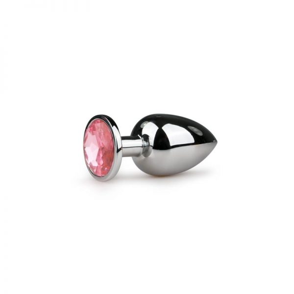 Plug Anal con Cristal Rosa No. 6 de la marca EASYTOYS