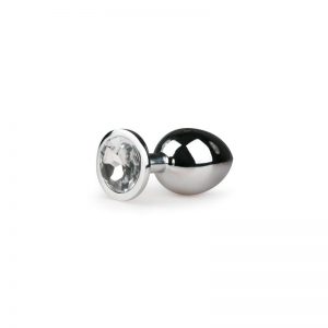 Plug con Cristal Transparente No.2 Plateado de la marca EASYTOYS