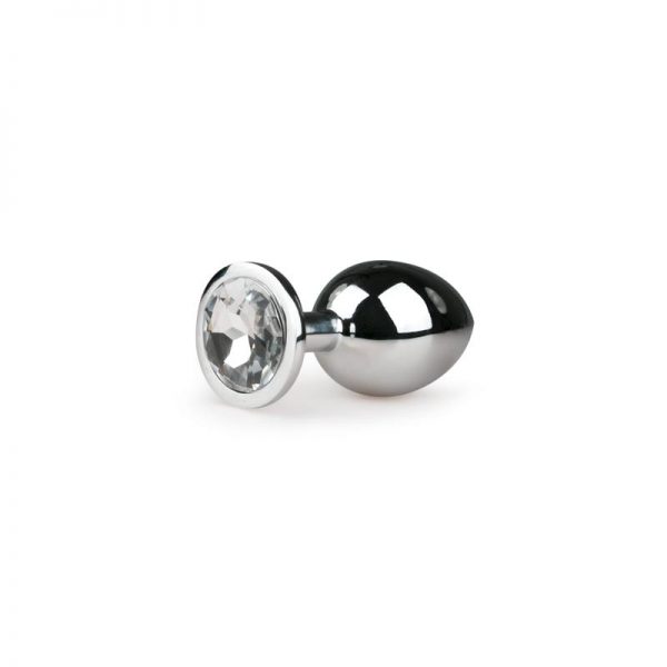Plug con Cristal Transparente No.2 Plateado de la marca EASYTOYS