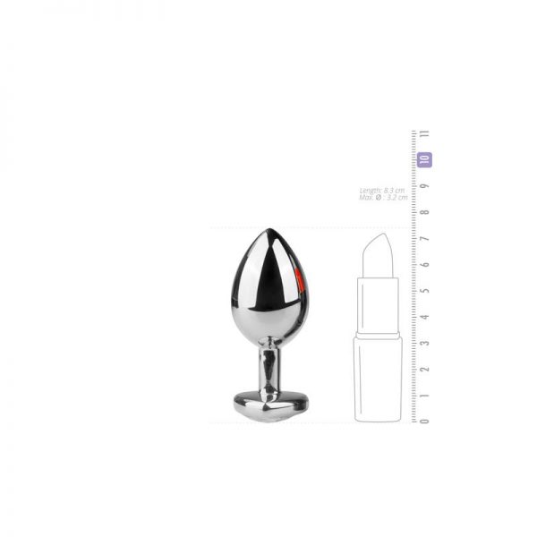 venta de Plug de Metal  No. 7 - Plata / Claro en tienda erótica online