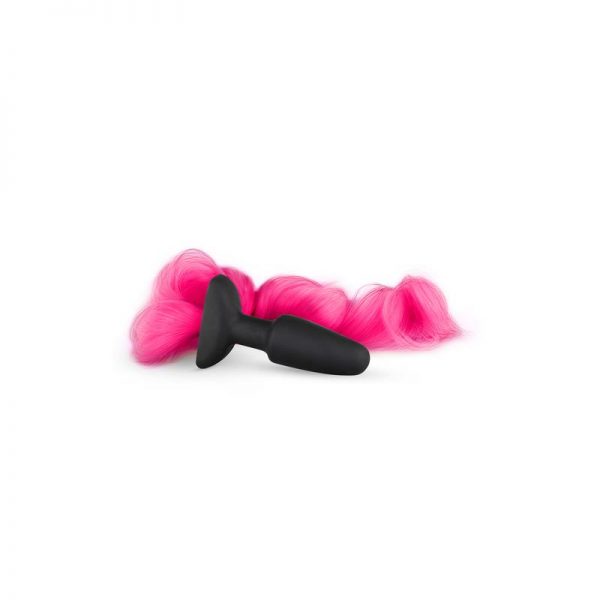 Plug de Silicona con Cola - Rosa diseñado por la marca EASYTOYS