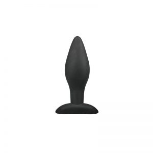 Plug de Silicona Mediano - Negro diseñado por la marca EASYTOYS