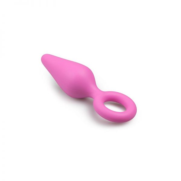 venta de Plug de Silicona Rosa - Grande en tienda erótica online