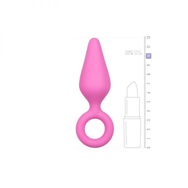 Plug de Silicona Rosa - Medium de calidad y barato