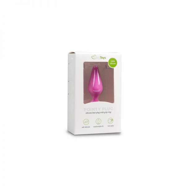 Plug de Silicona Rosa - Medium de la tienda erótica web www.tiendaeroticaweb.es
