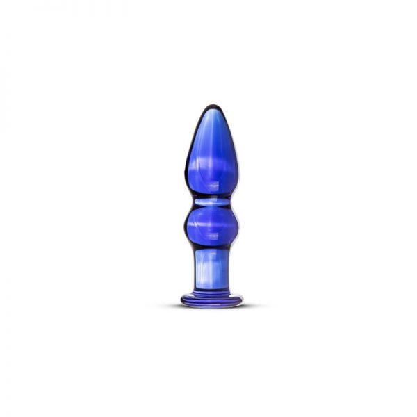 Plug de Vidrio Azul  No. 22 diseñado por la marca EASYTOYS