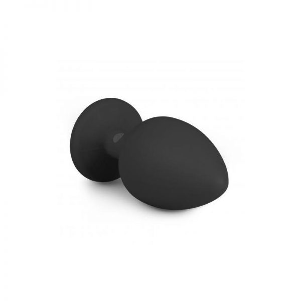 comprar Plug Grande Con Diamante - Negro en sex shop online