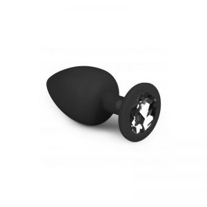 Plug Grande Con Diamante - Negro de la marca EASYTOYS