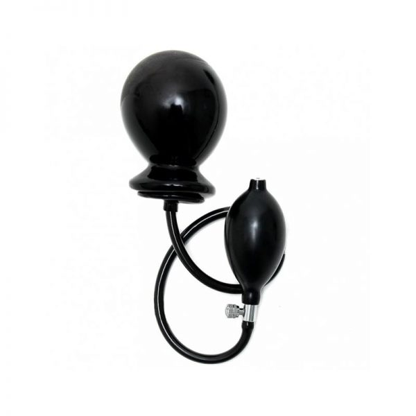 Plug Inflable Negro Látex de calidad