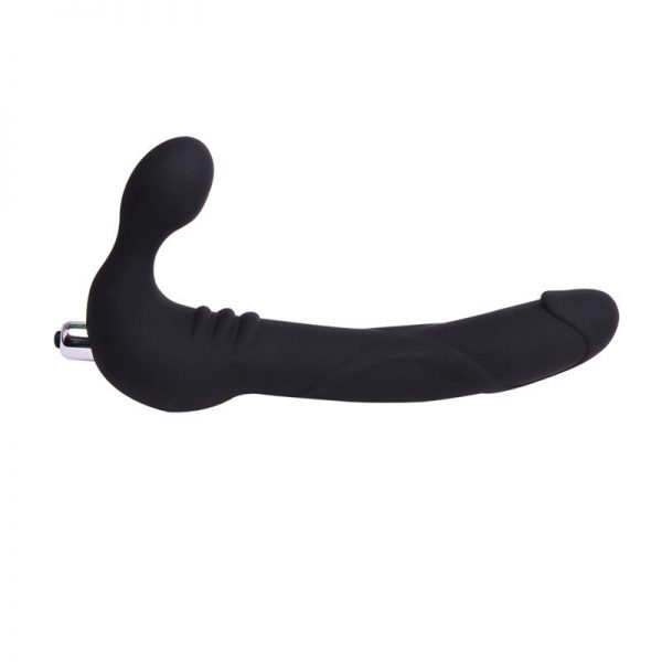 Plug Strap On Cavalier Silicona Negro fabricado por CHISA