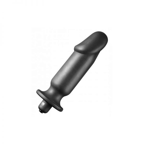 Plug Vibrador Mediano Negro diseñado por la marca TOM OF FINLAND