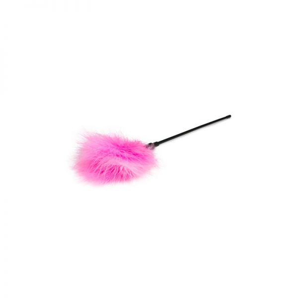 Plumas  con Mango Largo  - Rosa fabricado por EASYTOYS