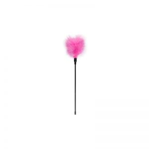 Plumas  con Mango Largo  - Rosa de la marca EASYTOYS