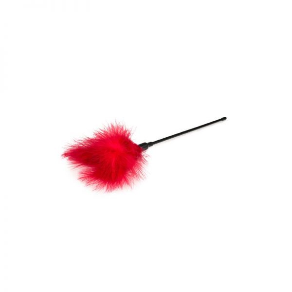 Plumas Estimuladoras Mango Largo - Rojo de precio barato