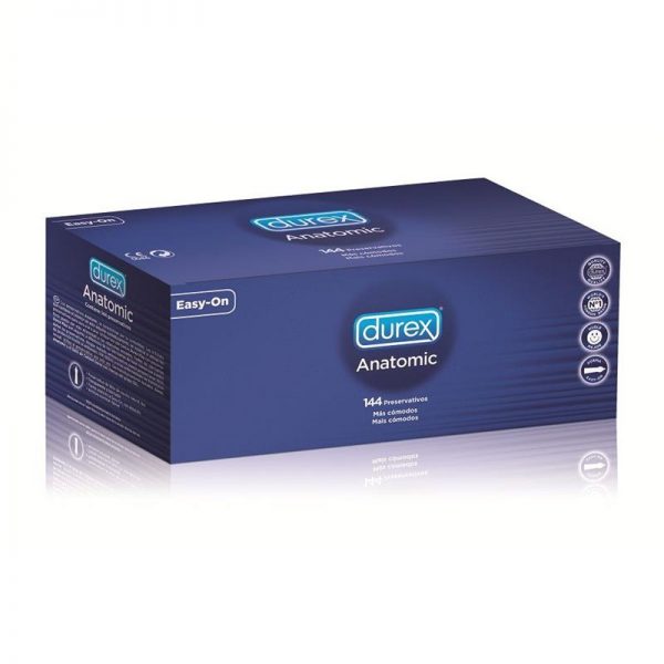 Preservativos Anatomic 144 Unidades diseñado por la marca DUREX