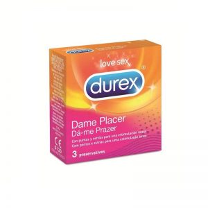 Preservativos Dame Placer 3 Unidades diseñado por la marca DUREX