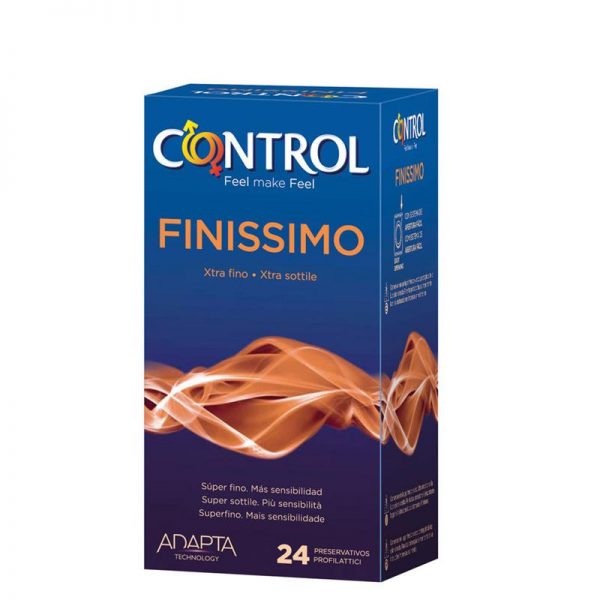 Preservativos Finíssimo 24 unidades diseñado por la marca CONTROL