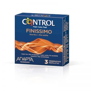 Preservativos Finissimo 3 unidades diseñado por la marca CONTROL
