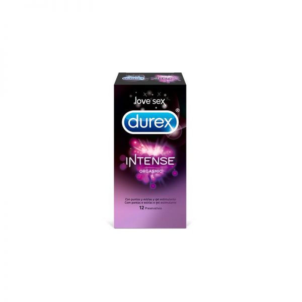 Preservativos Intense Orgasmic 12 Unidades diseñado por la marca DUREX