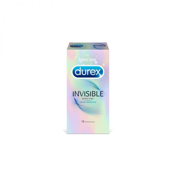 Preservativos Invisible Sensitivo 12 Unidades diseñado por la marca DUREX