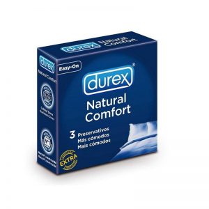 Preservativos Natural Comfort 3 Unidades diseñado por la marca DUREX