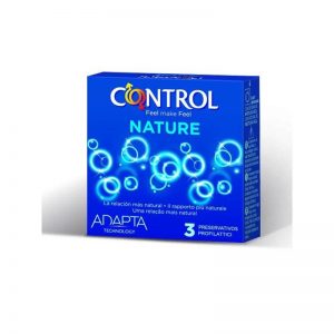 Preservativos Nature 3 unidades diseñado por la marca CONTROL