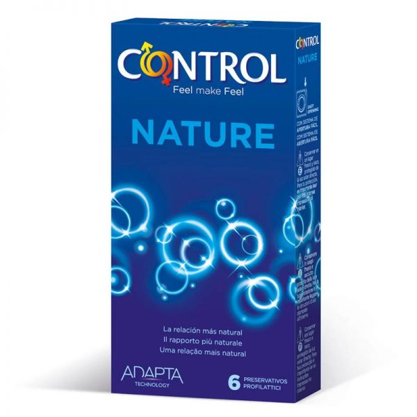 Preservativos Nature 6 unidades diseñado por la marca CONTROL