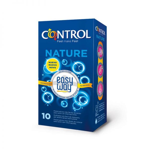 Preservativos Nature Easy Way 10 unidades diseñado por la marca CONTROL