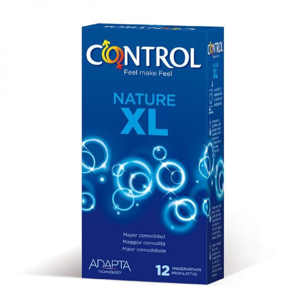Preservativos Nature XL 12 unidades diseñado por la marca CONTROL
