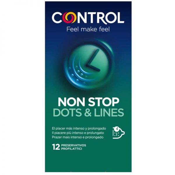 comprar Preservativos Non Stop Drops and Lines 12 unidades barato y de calidad