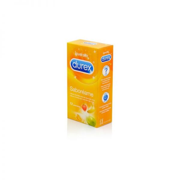 Preservativos Saboreame 12 Unidades diseñado por la marca DUREX