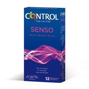 Preservativos Senso 12 unidades diseñado por la marca CONTROL