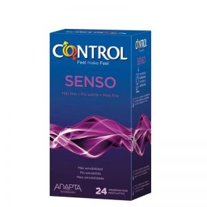Preservativos Senso 24 unidades diseñado por la marca CONTROL