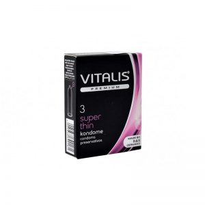 Preservativos Super Thin 3 Unidades de la marca VITALIS