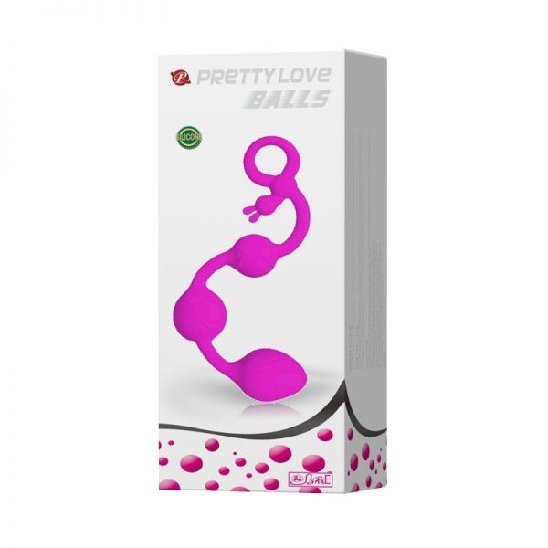 Pretty Love Bolas Chinas Color Rosa marca PRETTYLOVE