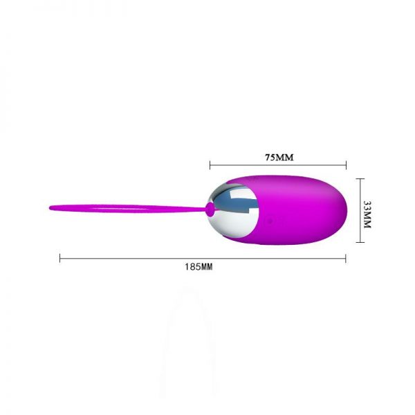 Pretty Love Huevo Vibrador Benson Color Rosa en www.tiendaeroticaweb.es