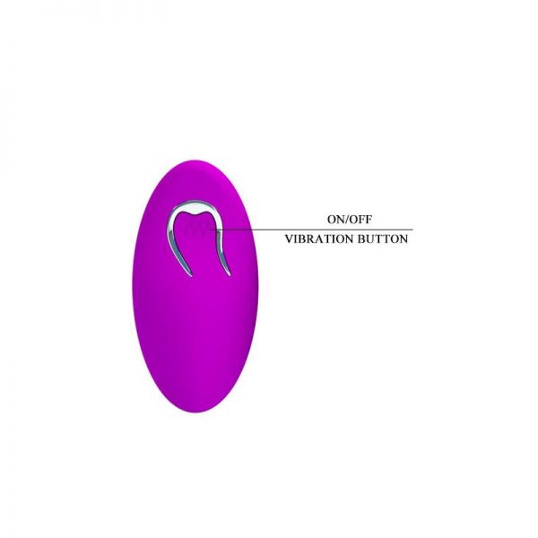 Pretty Love Huevo Vibrador Bradley Color Púrpura en www.tiendaeroticaweb.es