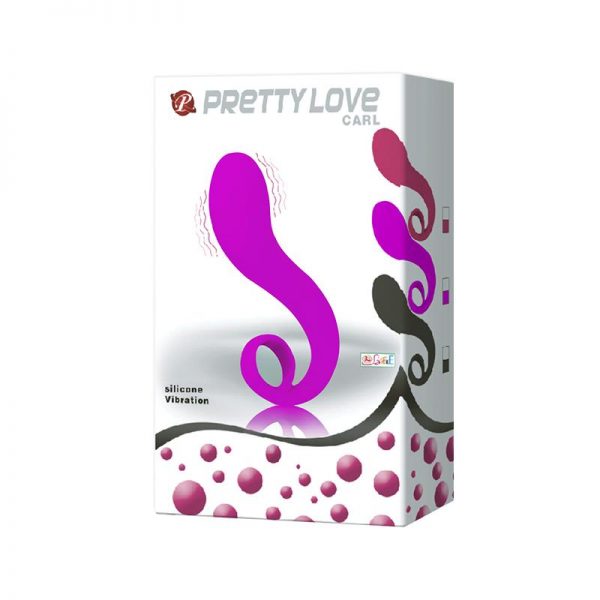 Pretty Love Plug Anal Carl Color Rosa diseñado por PRETTYLOVE