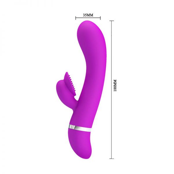 Pretty Love Vibrador Bert Color Púrpura en www.tiendaeroticaweb.es
