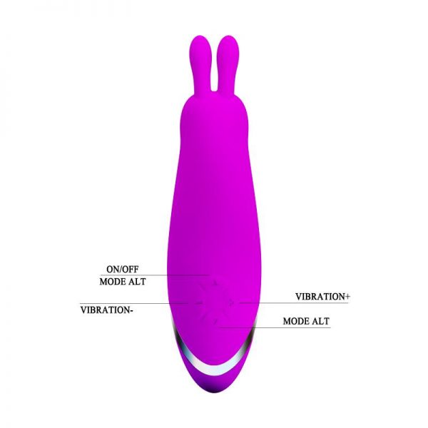 comprar Pretty Love Vibrador Bunny Color Púrpura
