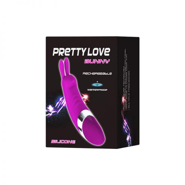 Pretty Love Vibrador Bunny Color Púrpura de la marca PRETTYLOVE