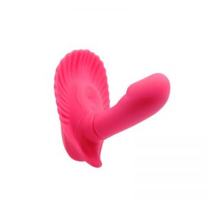 Pretty Love Vibrador Fancy Clamshell Color Rosa marca PRETTYLOVE