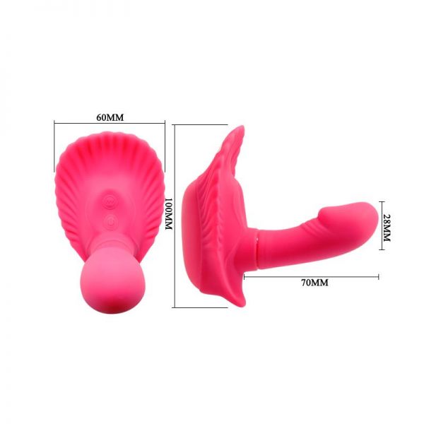 Pretty Love Vibrador Fancy Clamshell Color Rosa en www.tiendaeroticaweb.es