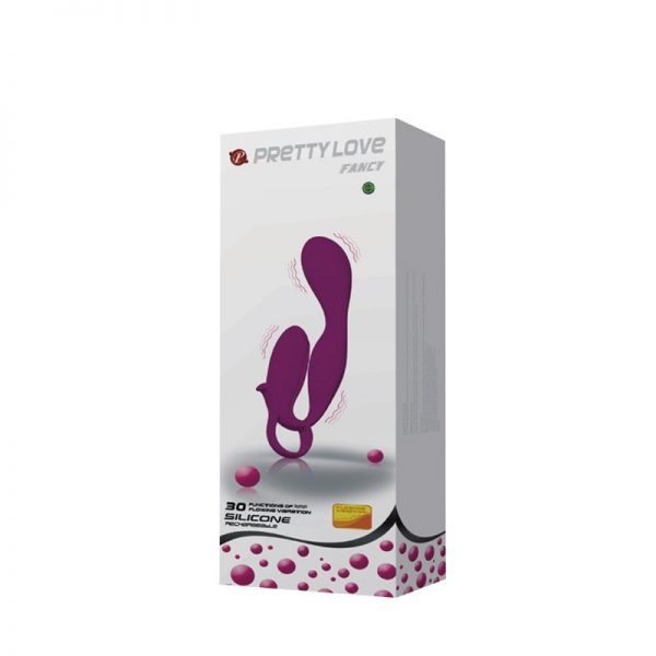 Pretty Love Vibrador Fancy Color Púrpura fabricado por PRETTYLOVE