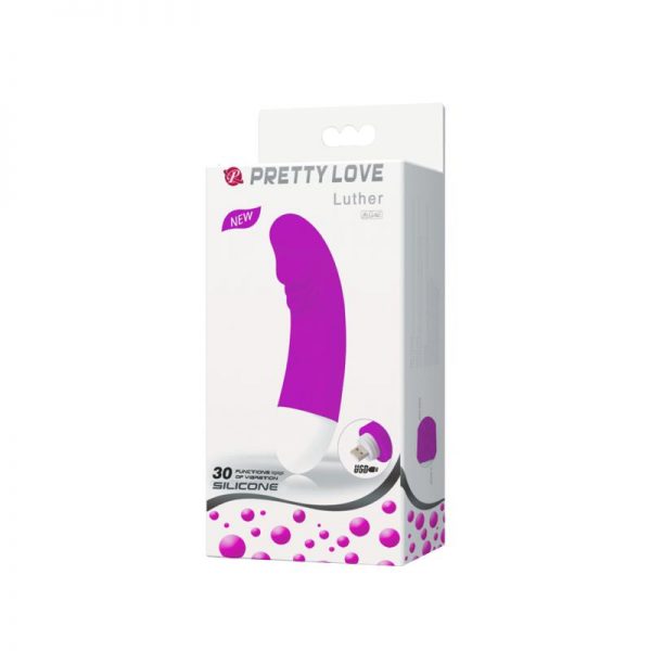 Pretty Love Vibrador Luther Color Rosa de la marca PRETTYLOVE